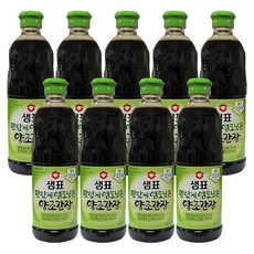 샘표 맛있게 염도낮은 양조간장, 860ml, 9개