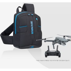 Rivacase Dron Bag 리바7870 슬링백 13인치 맥북 드론가방, 1개