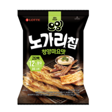 롯데 오잉 노가리칩 청량마요맛, 60g, 1개, 오잉 노 가 리 칩