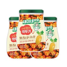 샘표 새미네부엌 깍두기양념 120g x3개 1세트 한국전통요리 완내스 간편식 자취템, 21개