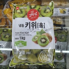 100% 순수키위 냉동키위 생과일주스 재료 1kg*2봉, 4팩