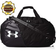 Under Armour Undeniable Duffle 4.0 Gym Bag, Black (001)/Silver