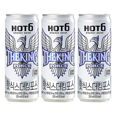 롯데칠성음료 핫식스 더킹 포스 330ml 에너지음료, 48개