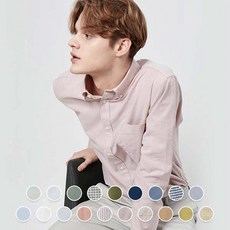 [엔터식스]지오다노 남코튼옥스포드버튼다운셔츠041301