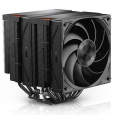 CPU 쿨러 공랭 공냉 PCCOOLER RZ620 CPU쿨러 TDP 265W 에어쿨러 듀얼타워 CPU팬6 히트파이프 냉각 시스템 3가지 모드 PWM 사일런트 팬 인텔 LGA용, RZ620 BK, 03 RZ620 BK