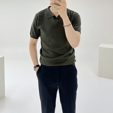 아워케이블반팔니트