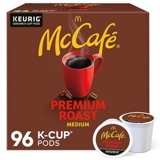 McCafé 프리미엄 로스트 큐리그 K컵 포드 96개, 32 Count (Pack of 1), Premium Roast