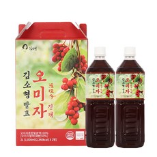 김소형 발효 오미자진액 1 000ml x 2병 1박스