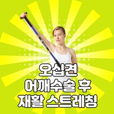 어깨 오십견 스트레칭 티바운동 Tbar 가정용홈트소도구