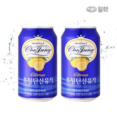 초정탄산수 유자, 350ml, 48개