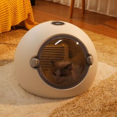 반려동물 펫드라이룸 강아지 고양이 애견 자동 드라이기 가정용 건조기, 업그레이드형