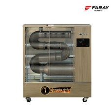 화레이 전기식 원적외선 튜브히터 27평 12Kw 친환경 난방 전기 돈풍기 난로 Y2, 27평/12KW