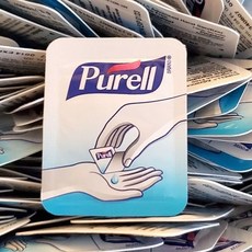 Purell 퓨렐 고급 무향 손소독제 일회용 100개입 Hand Sanitizer Gel 100 Count Bulk Package, 1팩