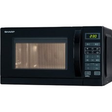날카로운 R642BKW 2-in-1 전자레인지 그릴 / 20 L / 800 W / 1000 W 쿼츠 그릴 / 8 자동 프로그램 / 타이머 / 보호자 통제 /, 단일옵션