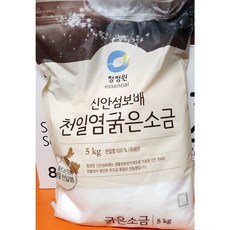 굵은소금(대상 5K)X4 | 영광소금 연수기재생소금