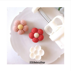 대풍BakeryShop 월병틀 화과자 스탬프 데이지꽃, 1개
