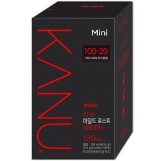 [카누] 맥심 마일드 미니 100T+20 x2개입 총240T