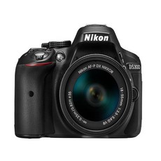 Nikon 디지털 SLR 카메라 D5300 AF-P 더블 줌 키트 블랙 D5300WZ3