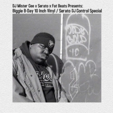 노토리어스 비아이지 LP Biggie B-Day b/w Serato DJ Control Special Vinyl 바이닐 블랙 엘피판