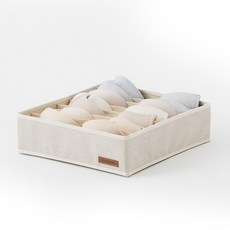 한샘 샘베딩 속옷양말정리함 7칸 - 리빙박스 다용도옷장 접이식상자 서랍수납장 바스켓 드레스룸, 1개