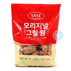 푸드올마켓_ 사세 오리지널 그릴 윙 1kg /냉동, 1개