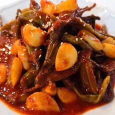 [입점특가] 알마늘고추 무침 500g/1kg 새콤달콤한맛 간편식 수제반찬 [반찬연구소], 1개, 500g