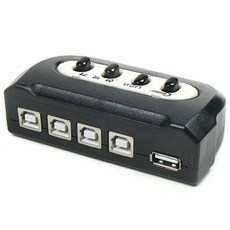 [3일이내출고]USB 수동 선택기 - 4:1 제품/ A 타입 1포트/ B타입 4포트