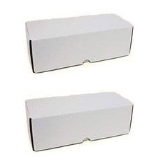 2 박스 -BCW 500 카운트 골판지 보관함-야구 기타 스포츠 카드 게임 트레이딩 카드 수집 용품, 본상품