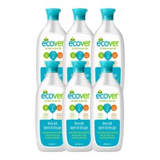 Ecover 에코버 식기세척기 린스 보조 세제 473ml 6개 Ecover Rinse Aid