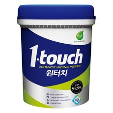 노루페인트 순앤수 원터치 친환경 수성페인트 3L 무광, NR7001, 1개