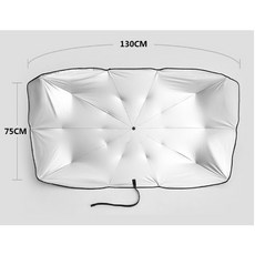 썬브렐라 차량용 우산 햇빛가리개 앞유리 썬블록우산 운전석 앞유리 자동차햇빛가리개 차, 1개 - 손님상회