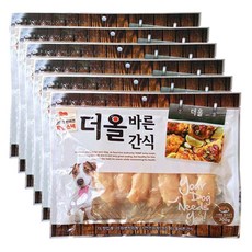 메가펫 더올바른 강아지간식 300g, 6개, 그대로닭가슴살