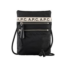 아페쎄 APC 리피트 넥 파우치 크로스백 LZZ BLACK