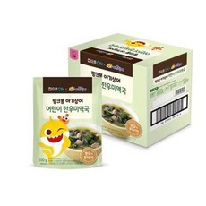 집으로ON 핑크퐁 아기상어 한우미역국 200g, 20개