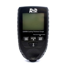 5myshop_RnD 도막 두께측정기 GM998 0-1500um (1EA) 금속위도금측정 실험실측정기 산업용품 자동차페인트두께측정 다용도두께측정기_+, 이상품선택!!