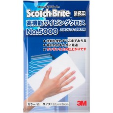 스카치 브라이트 행주 고기능 밑 크로스 32X36cm 흰색 WC5000 WHI, 1, 단일상품