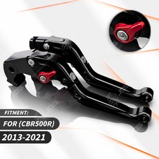 혼다용 Honda CBR500R CBR 500R 폴딩레버 조절식 브레이크 레버 클러치 레버 확장형, 1개