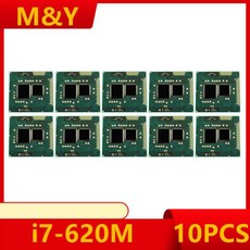 I7-620M SLBTQ 듀얼 코어 프로세서 소켓 G1 모바일 CPU I7 620M 2.66 GHz 10 개, 한개옵션1