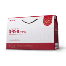 종근당건강 [종근당건강 본사] 홍삼녹용 프리미엄 선물세트 30포 1세트, 상세페이지참조