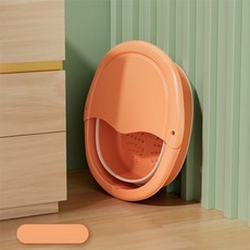 더운! 접이식 발 담금통 마사지 배럴 건강 담금질 발 분지는 송아지 발 발 세척 분지로 훈증 될 수 있습니다, 뚜껑이 있는 주황색