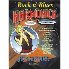 Rock n 'Blues Harmonica : 새로운 세대의 하프 연주자를위한 하프 지식 노래 이야기 레슨 리프 기술 및 오디오 인덱스의, 단일옵션, 단일옵션