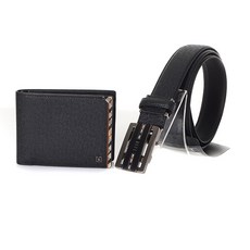 닥스셔츠 닥스하우스체크지갑벨트세트(DGF1ACP1104-K1 DGF1ACB1115-K1)