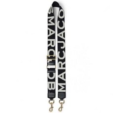 미국 마크제이콥스 반지갑 Marc Jacobs The Logo Webbing Strap BlackWhite One Size 254635, 1SZ, BLACK/WHITE, 1개 - 마크제이콥스스트랩