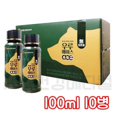 대웅생명과학 우루에이스 숙취음료 밀크씨슬 피로회복 자양강장, 100ml, 10개