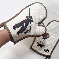 소년소녀 주방장갑 1쌍 (동영상) 빨간바늘퀼트 만들기 재료 키트 KIT