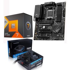 INDRAL Micro Center AMD Ryzen 7 7800X3D 8코어 16스레드 데스크톱 프로세서 번들MSI PRO B650P WiFi - 7800x