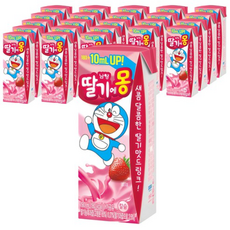 초코에몽 딸기에몽, 190ml, 264개