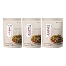 아워홈 열무김치, 3개, 400g
