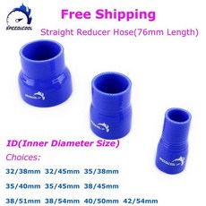 32mm 38mm 40mm 42mm 45mm 50mm 51mm 54mm 스트레이트 감속기 호스 일반 실리콘 냉각수 인터쿨러 파이프 튜브 호스, 17)ID40-50mm 3Ply