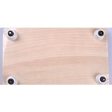 국산 나무 우드 손잡이 싱크대 양면 도마 발받침 다리 특대 대형 450 x 270 x 25 mm, 1개